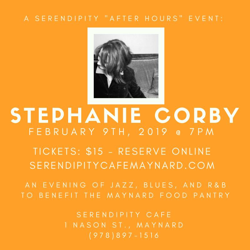 Concert this Saturday Feb 9th to benefit Maynard Food Pantry  Limited nbspof Tickets Available